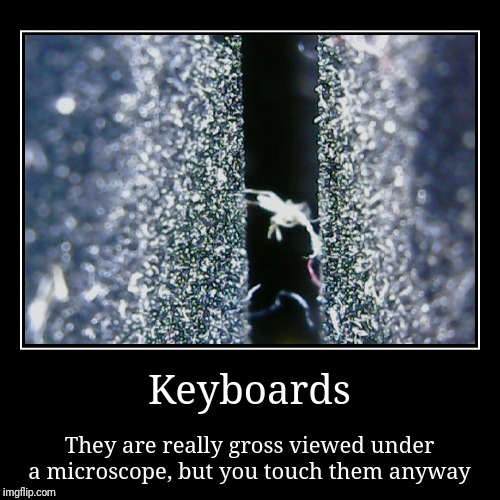 Keyboards | image tagged in funny,demotivationals | made w/ Imgflip demotivational maker