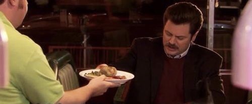 High Quality Ron Swanson give me all the X Blank Meme Template