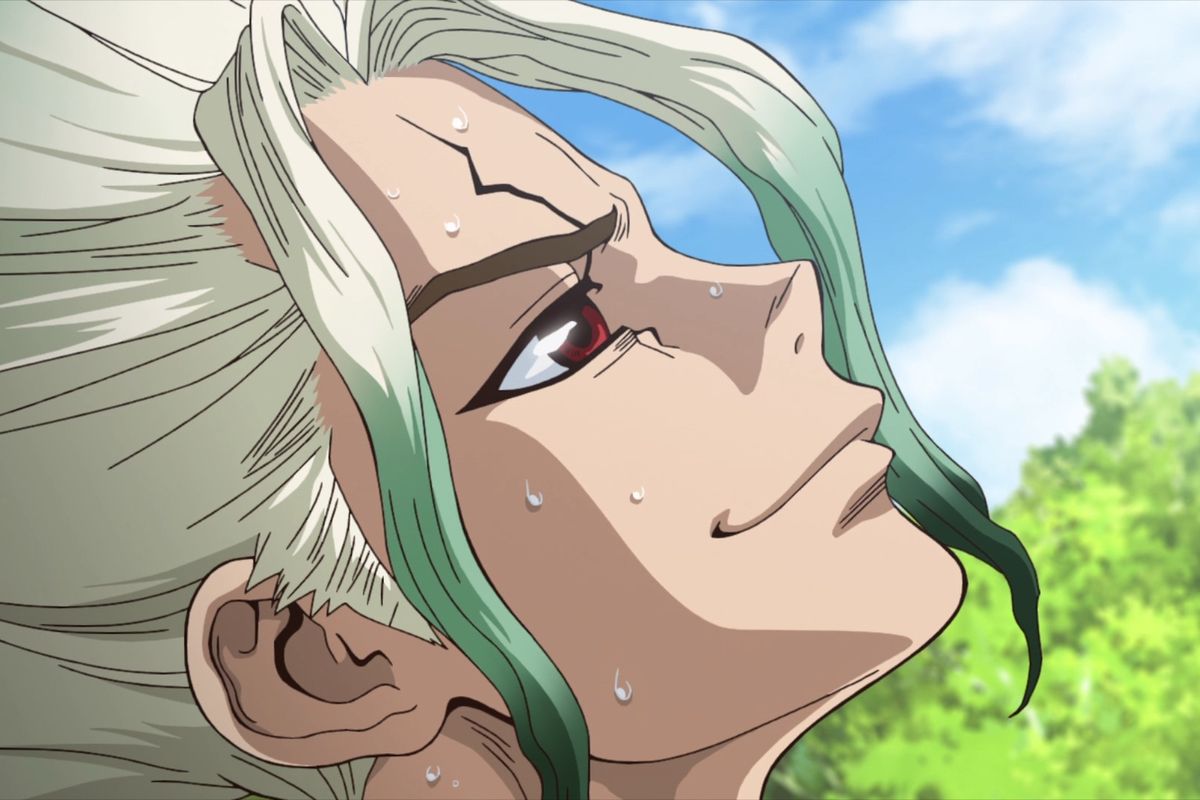 Dr Stone 1 Blank Meme Template