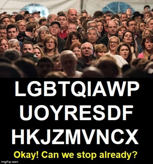 ... | image tagged in stupid people,lgbtq | made w/ Imgflip meme maker