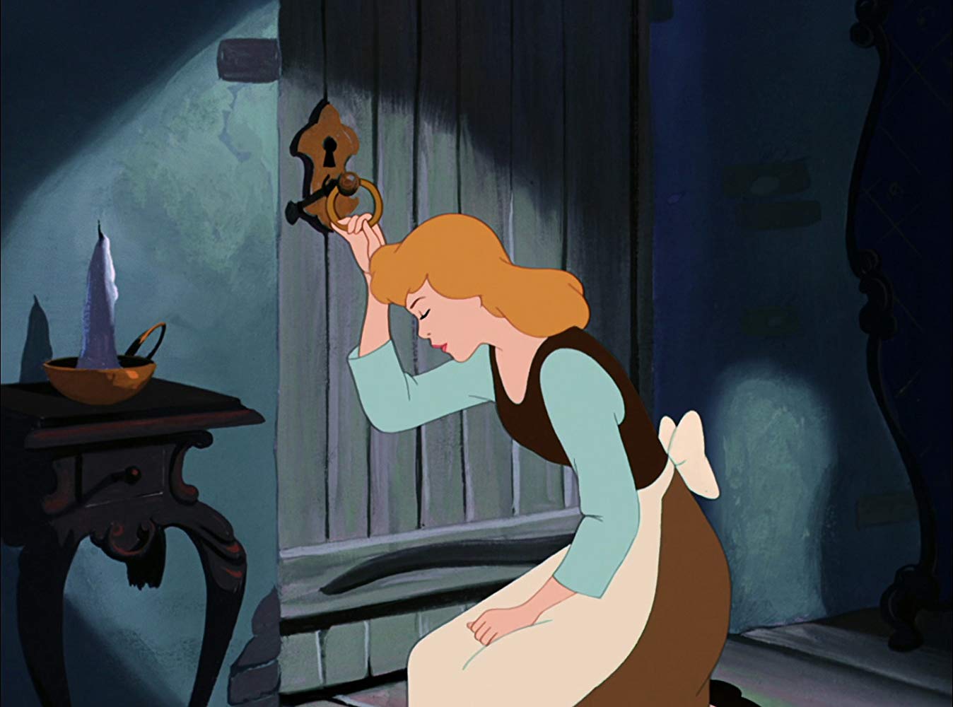 Cinderella Locked Up In Her Room Blank Meme Template