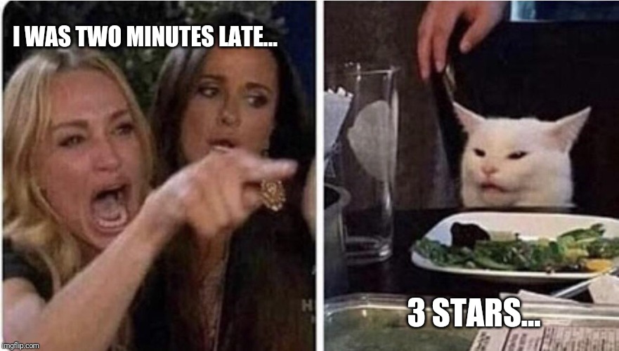 Uber... | I WAS TWO MINUTES LATE... 3 STARS... | image tagged in funny memes,fun,uber | made w/ Imgflip meme maker