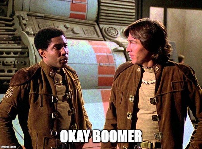 OKAY BOOMER | image tagged in baby boomers | made w/ Imgflip meme maker