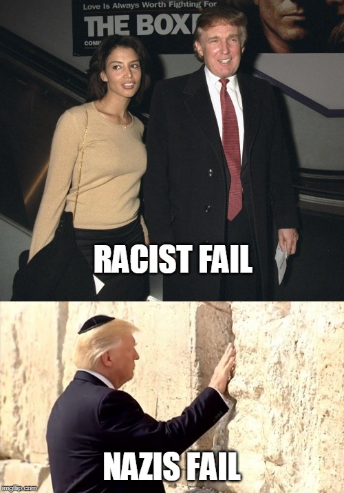 RACIST FAIL NAZIS FAIL | image tagged in nazis fail,racist fail | made w/ Imgflip meme maker