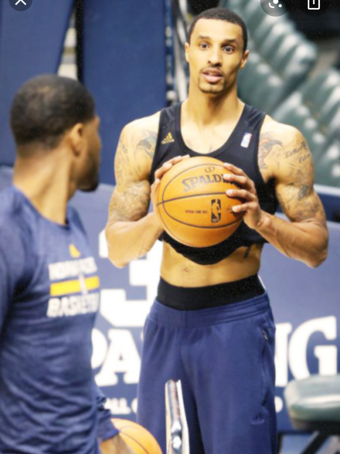 George hill Blank Meme Template