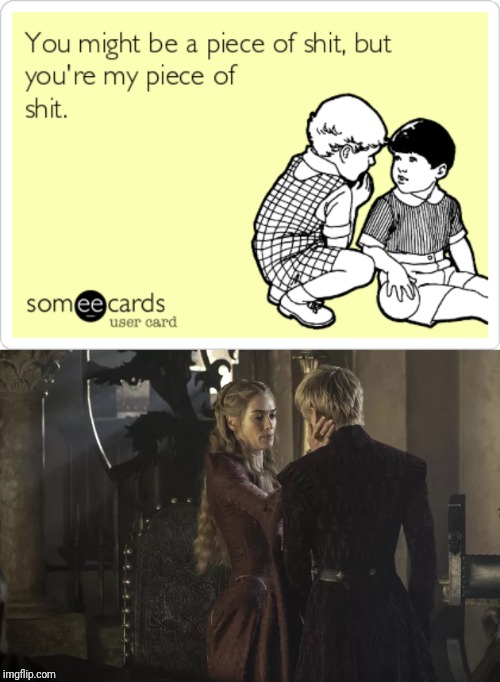 Cersei And Joffrey | image tagged in cersei lannister,joffrey,game of thrones,memes | made w/ Imgflip meme maker