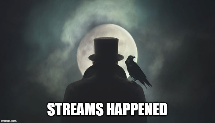 Boma | STREAMS HAPPENED | image tagged in boma | made w/ Imgflip meme maker