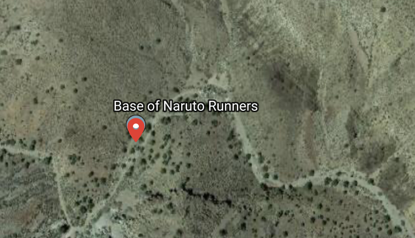 Base of Naruto Runners Blank Meme Template