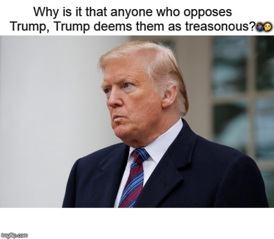 Trump and Treasons | COVELL BELLAMY III | image tagged in trump and treasons | made w/ Imgflip meme maker