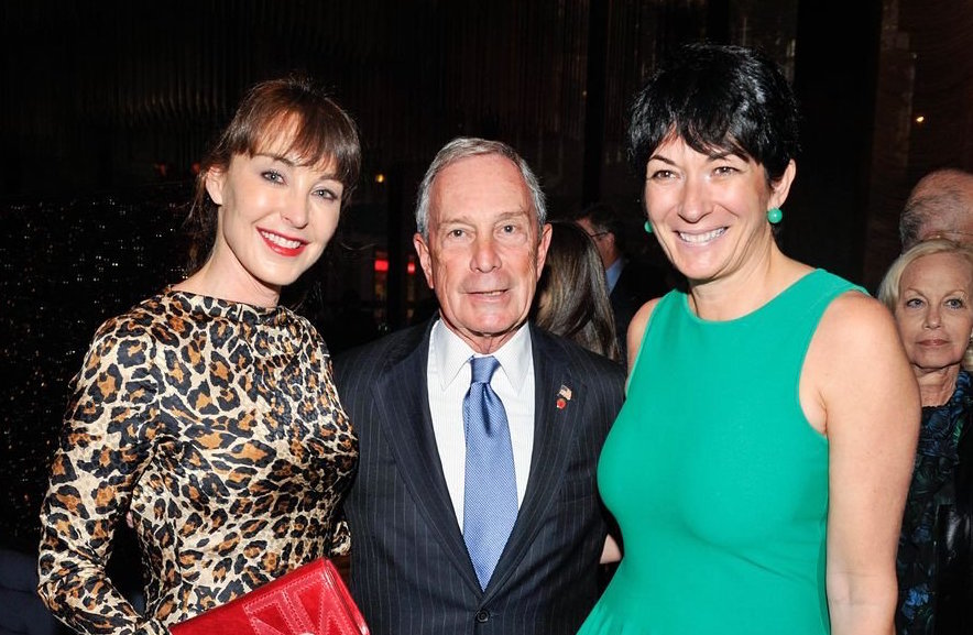 Michael Bloomberg Ghislaine Maxwell Blank Meme Template