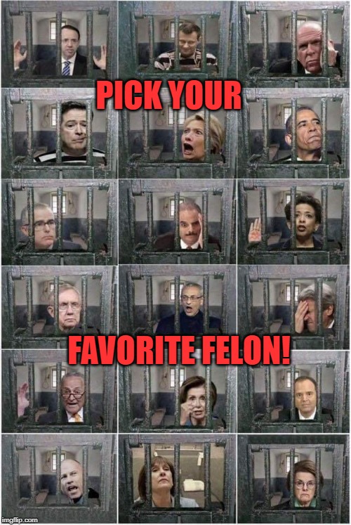 Most Deserving Democrat | PICK YOUR; FAVORITE FELON! | image tagged in politics,political meme,politics lol,political,politicians,political memes | made w/ Imgflip meme maker