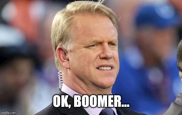 OK Boomer |  OK, BOOMER... | image tagged in boomer | made w/ Imgflip meme maker