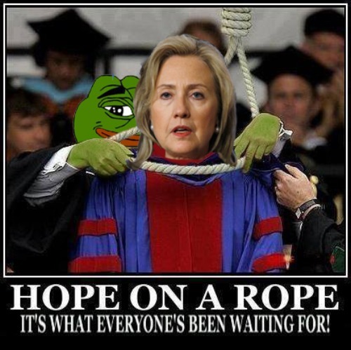 First Things First | image tagged in hang them high,gallows,hope and change,crooked hillary,clinton corruption,treason | made w/ Imgflip meme maker