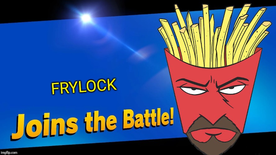 If my boi Frylock doesn't join, then I'll leave | FRYLOCK | image tagged in blank joins the battle,athf,frylock,smash bros,memes | made w/ Imgflip meme maker
