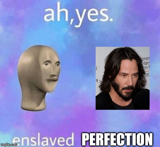 Ah Yes enslaved | PERFECTION | image tagged in ah yes enslaved | made w/ Imgflip meme maker