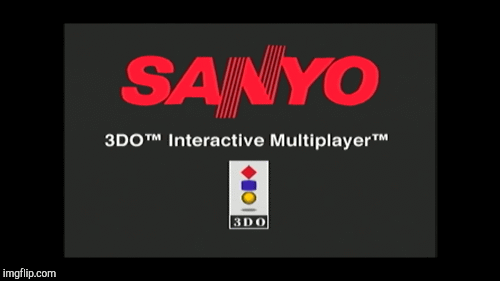 Sanyo 3DO | image tagged in gifs,gaming | made w/ Imgflip images-to-gif maker