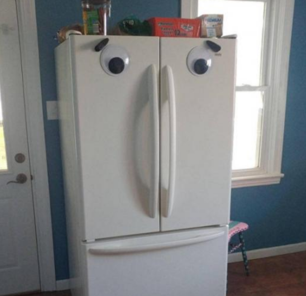 High Quality Fridge Face Blank Meme Template