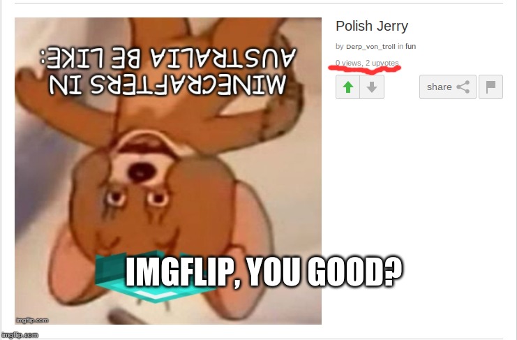 IMGFLIP, YOU GOOD? | IMGFLIP, YOU GOOD? | image tagged in memes,tom and jerry | made w/ Imgflip meme maker