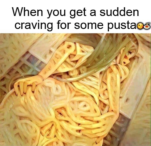 Pusta Pasta Blank Meme Template