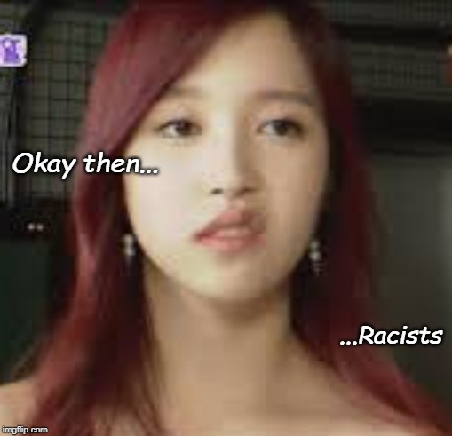 High Quality Twice Mina racist Blank Meme Template