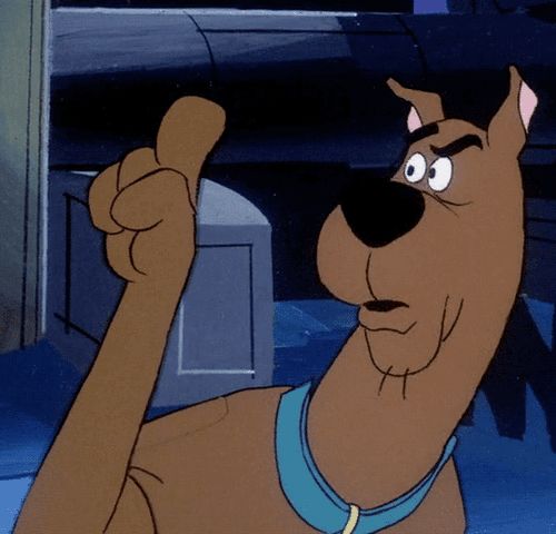 Scooby Doo Saying No Blank Meme Template