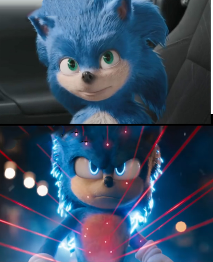 High Quality new sonic movie Blank Meme Template