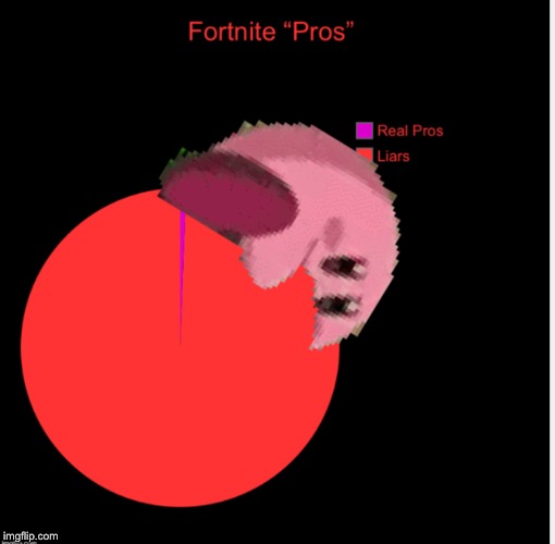 Watermelon Kirby has found   Imgflip, the “World_of_Kirby” stream, and my old pie chart. | image tagged in memes,pie charts | made w/ Imgflip meme maker