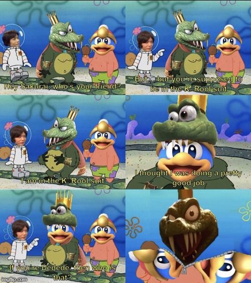 I am in the King K. Rool suit (not mine) | image tagged in memes,repost | made w/ Imgflip meme maker