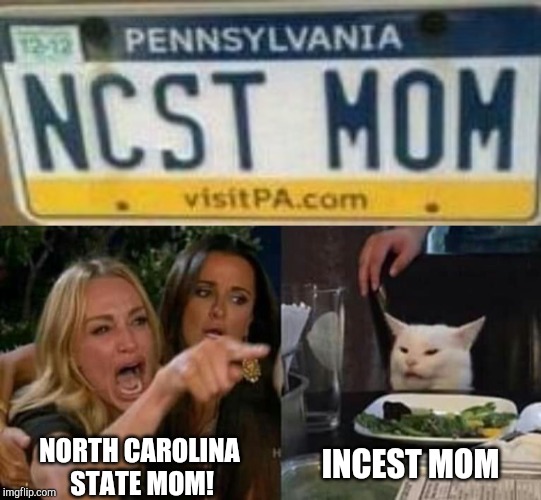 NORTH CAROLINA
 STATE MOM! INCEST MOM | image tagged in incest mom | made w/ Imgflip meme maker