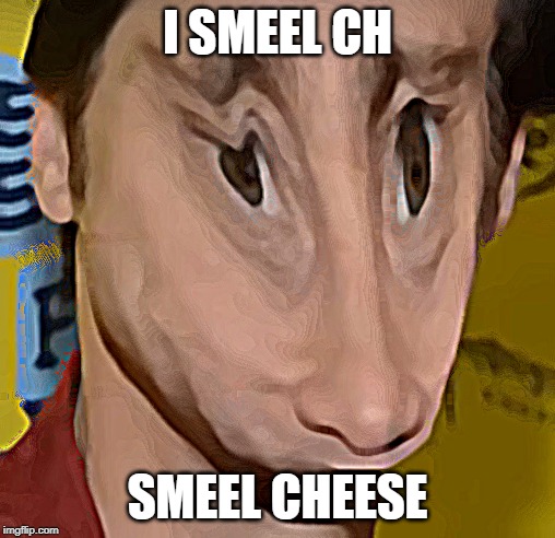 i smeel cheese | I SMEEL CH; SMEEL CHEESE | image tagged in i smeel cheese | made w/ Imgflip meme maker