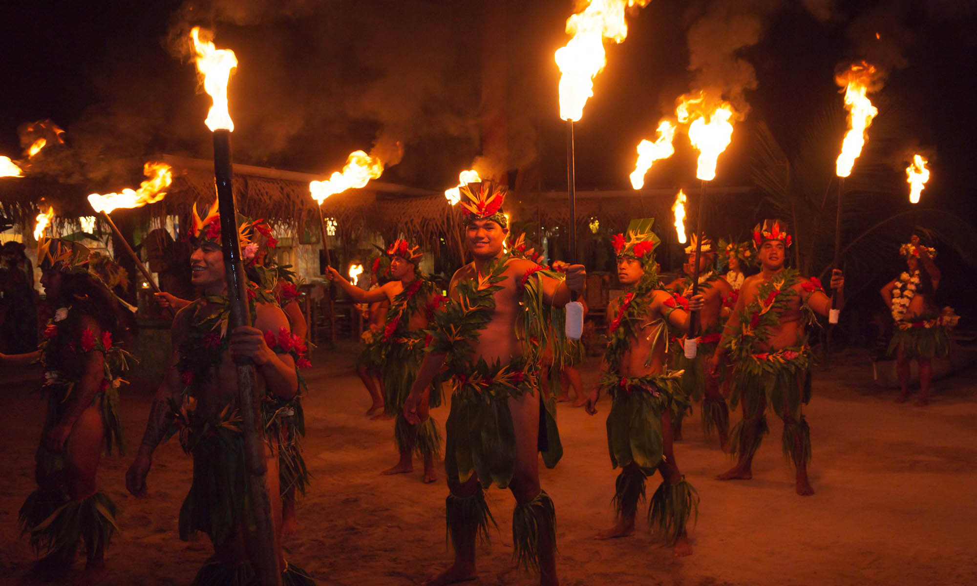 Tahitian Tiki Parade Blank Meme Template