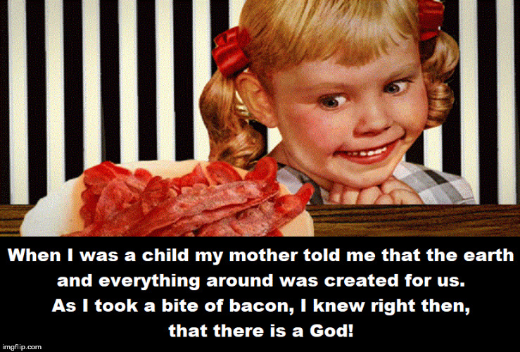 Yes, Suzy there is a God! | image tagged in atheism,funny memes,god | made w/ Imgflip meme maker