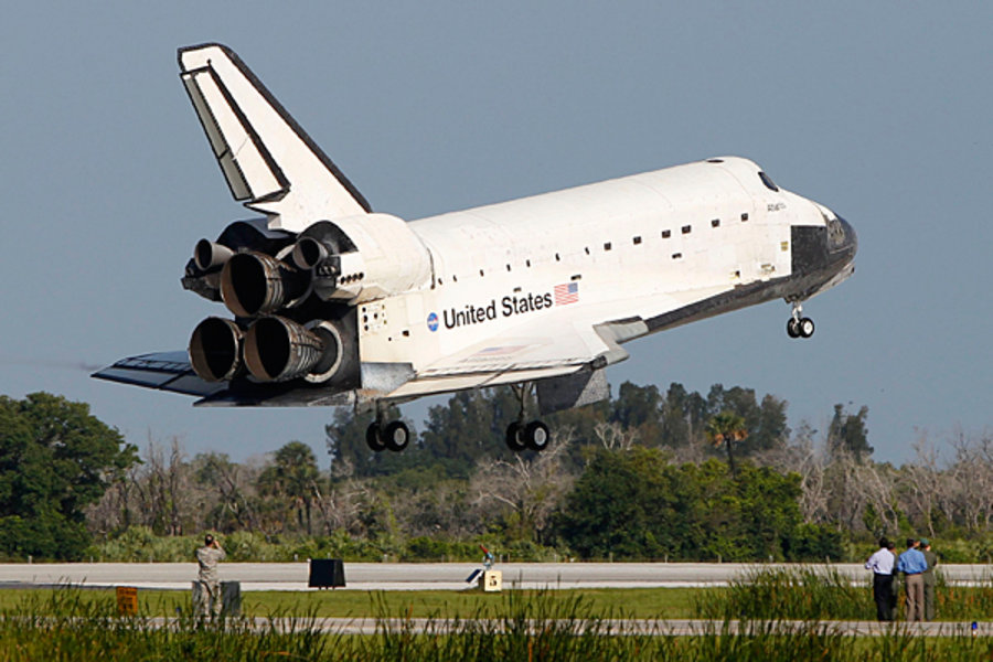 Space Shuttle Landing Blank Meme Template