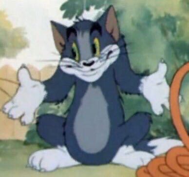 Tom and Jerry - Tom Who Knows Blank Meme Template