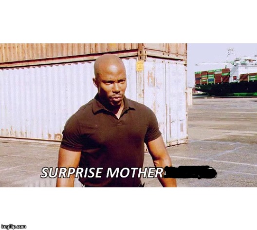 Surprise Motherfucker | image tagged in surprise motherfucker | made w/ Imgflip meme maker