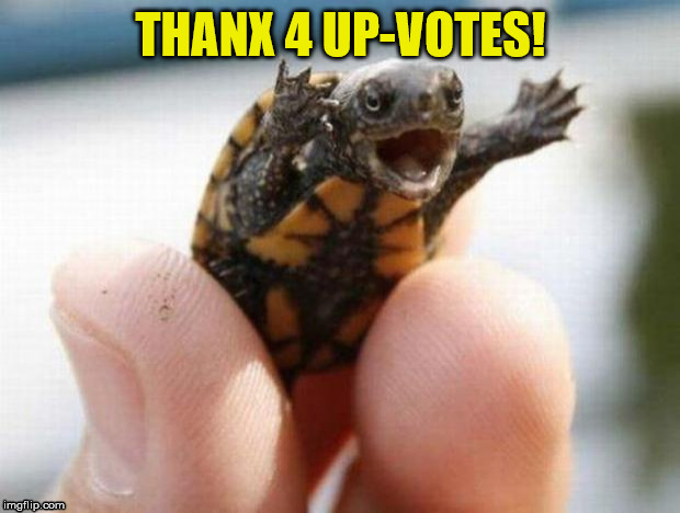 LOUD_VOICE | THANX 4 UP-VOTES! | image tagged in loud_voice | made w/ Imgflip meme maker