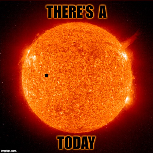 Little Black Spot | THERE'S  A; TODAY | image tagged in music meme,musical meme | made w/ Imgflip meme maker