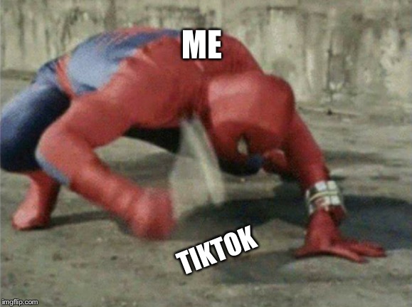 Spiderman wrench | TIKTOK ME | image tagged in spiderman wrench | made w/ Imgflip meme maker