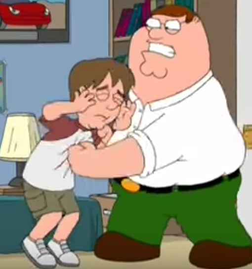peter beating up kyle (by ComradePutin friend of Outrider) Blank Meme Template