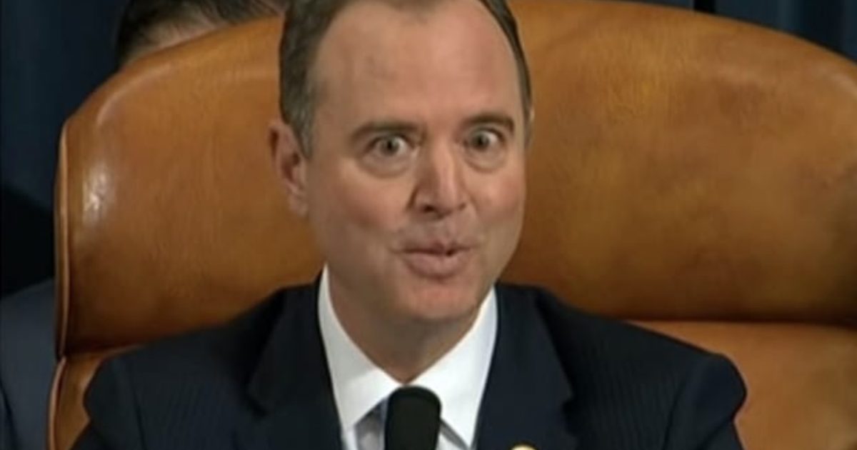 Shifty Lying Schiff Blank Meme Template