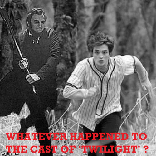 image tagged in twilight,abe lincoln,axe,funny,vampire | made w/ Imgflip meme maker