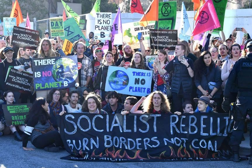 High Quality Climate Protesters Blank Meme Template