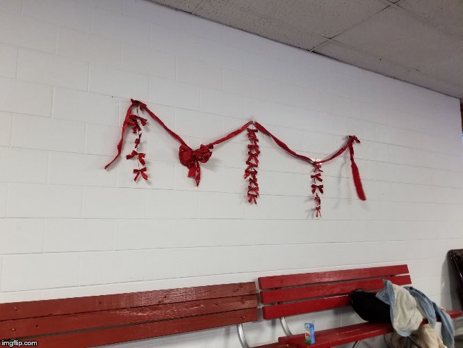 Messed up christmas decorations | image tagged in messed up christmas decorations | made w/ Imgflip meme maker