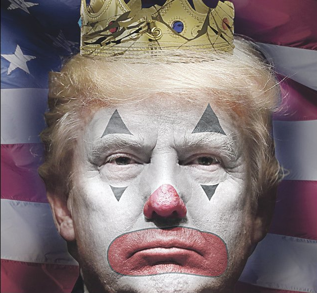 High Quality Donald Trump Clown Blank Meme Template