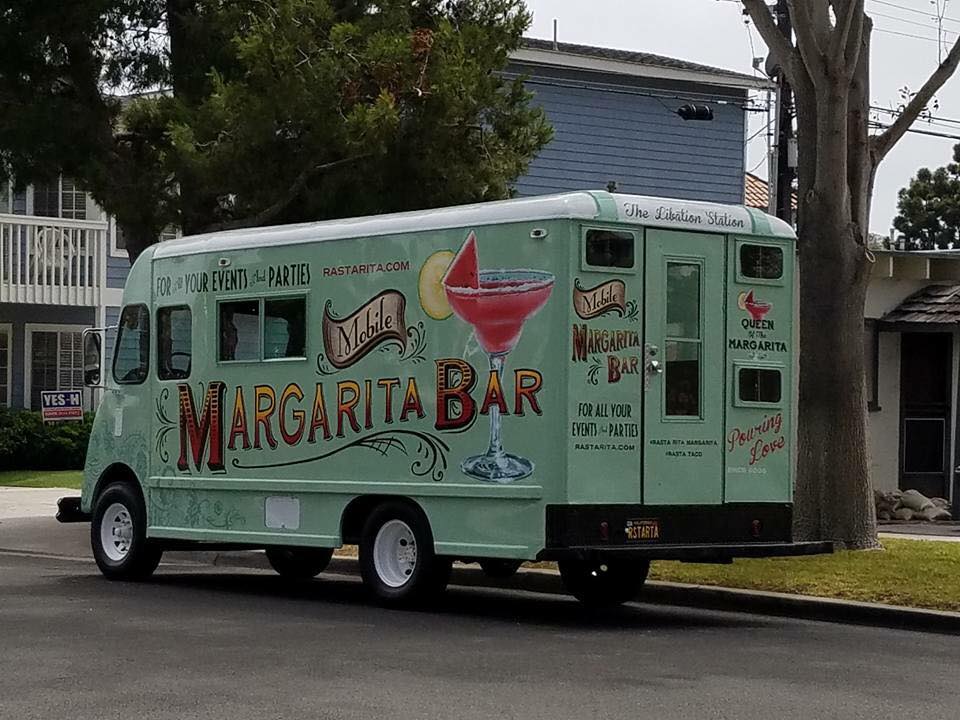 High Quality Margarita Bar Food Truck Blank Meme Template