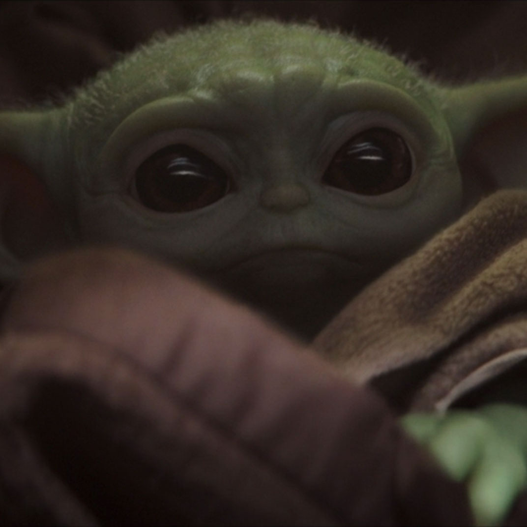 Baby yoda Blank Meme Template