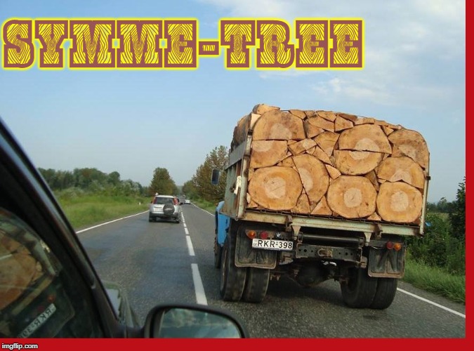 Logging In | SYMME-TREE | image tagged in vince vance,forest,trees,wood,lumberjack,logs | made w/ Imgflip meme maker