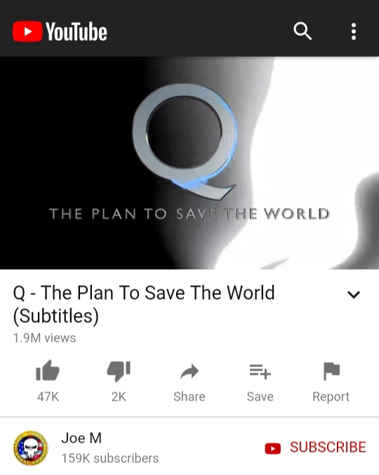 Q Plan To Save The World Blank Meme Template