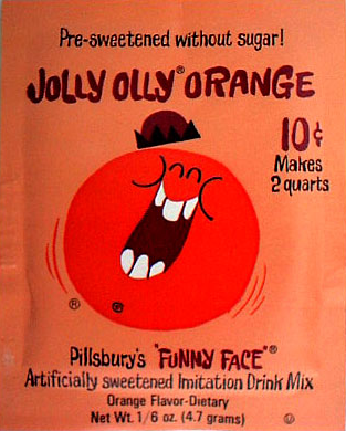 High Quality Jolly Olly Orange Blank Meme Template