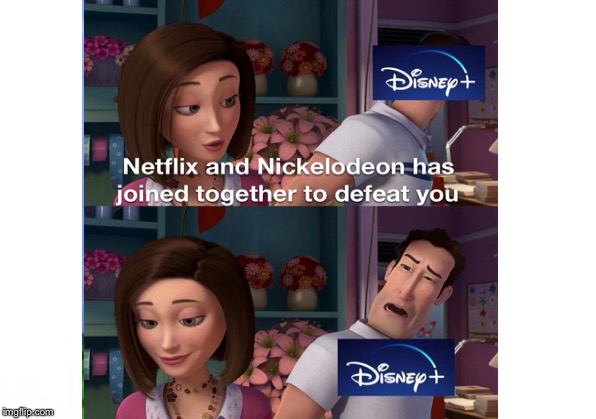 Netflix vs Disney+ | image tagged in dank memes | made w/ Imgflip meme maker